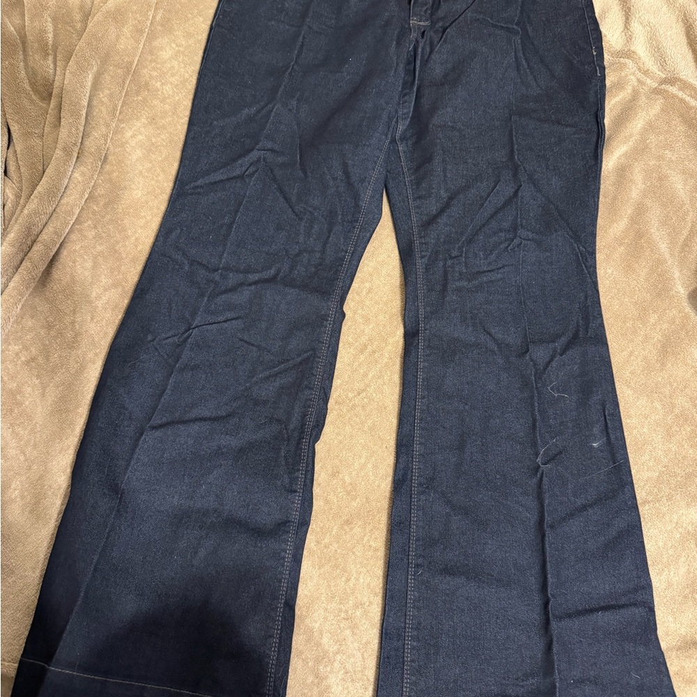 APT 9 Flare Wide Leg Blue Jeans